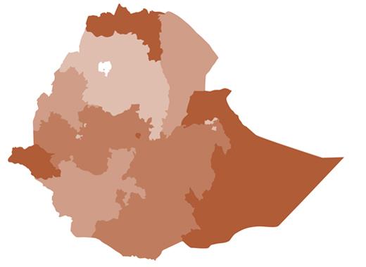 Ethiopia-map