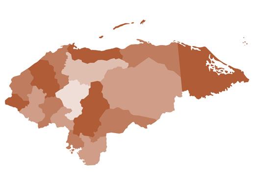 Honduras-map